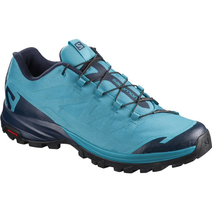 Buty Trekkingowe Damskie Salomon OUTPATH W - Turkusowe / Granatowe - Polska (342-XBUPFV)